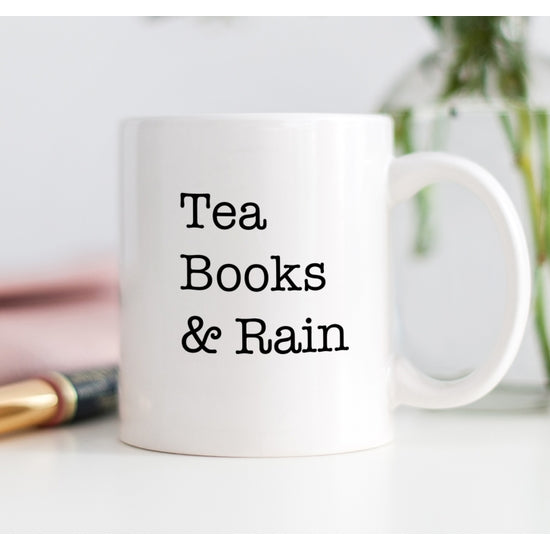 Tea Books and Rain Hygge Sanctuary at Home