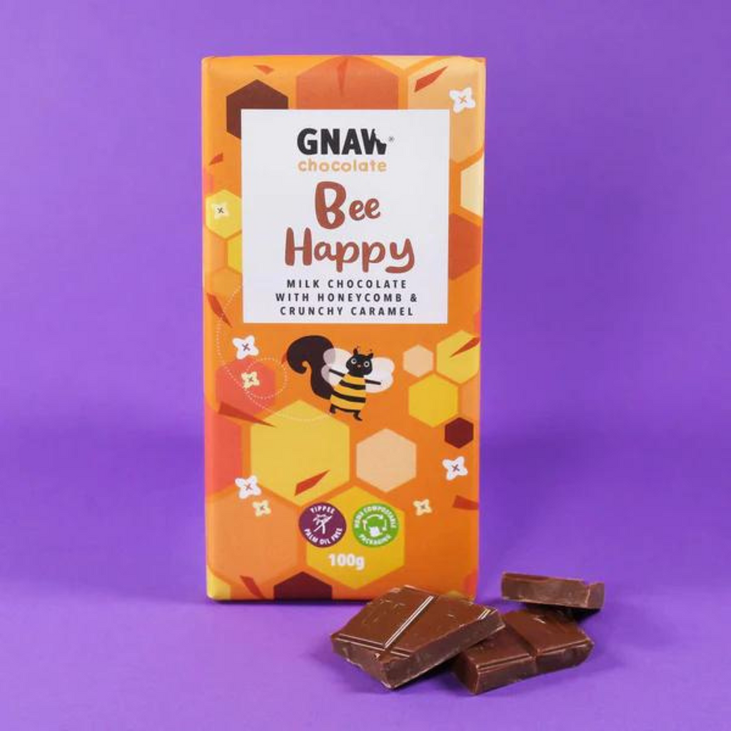 GNAW Milk Chocolate with Honeycomb & Crunchy Caramel