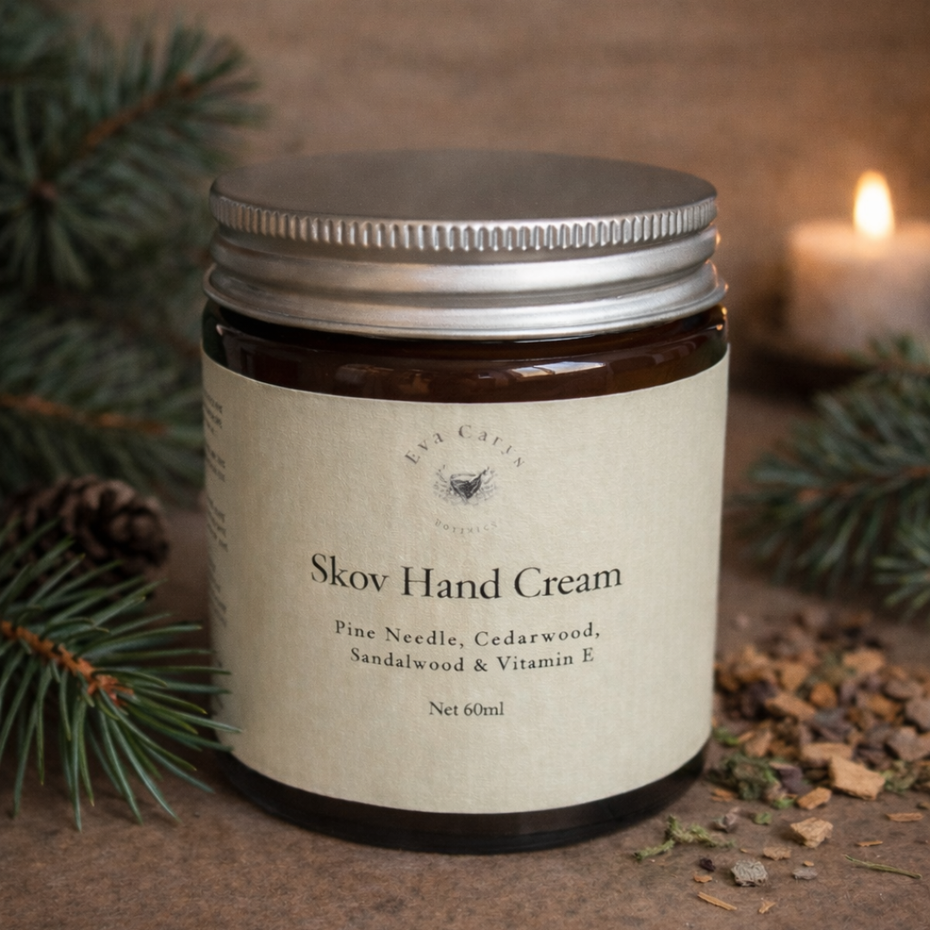 Eva Carys Botanica Skov Hand Cream - Pine Needle, Cedarwood & Sandalwood