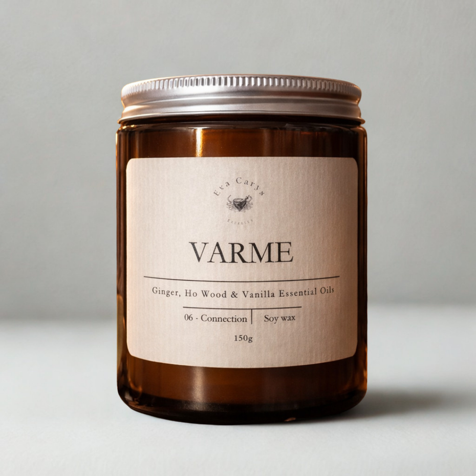 'Varme' Natural Aromatherapy Candle- Ritual 06 - Connection