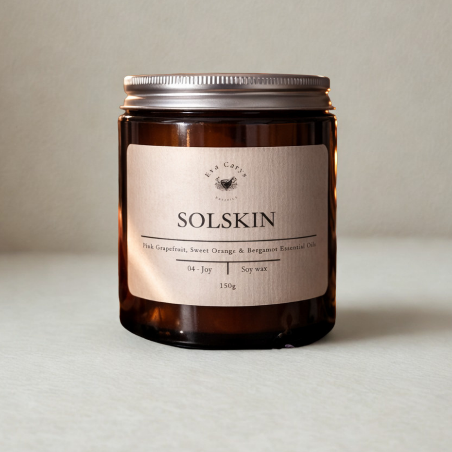 'Solskin' Natural Aromatherapy Candle- Ritual 04 - Joy