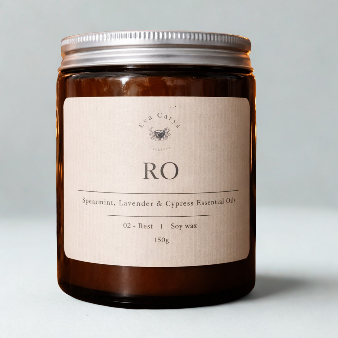 'Ro' Natural Aromatherapy Candle- Ritual 02 - Rest