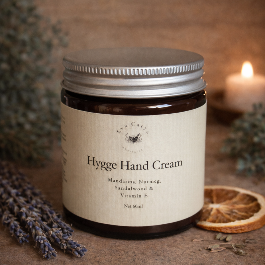 Eva Carys Botanica Hygge Hand Cream - Mandarin, Nutmeg & Sandalwood