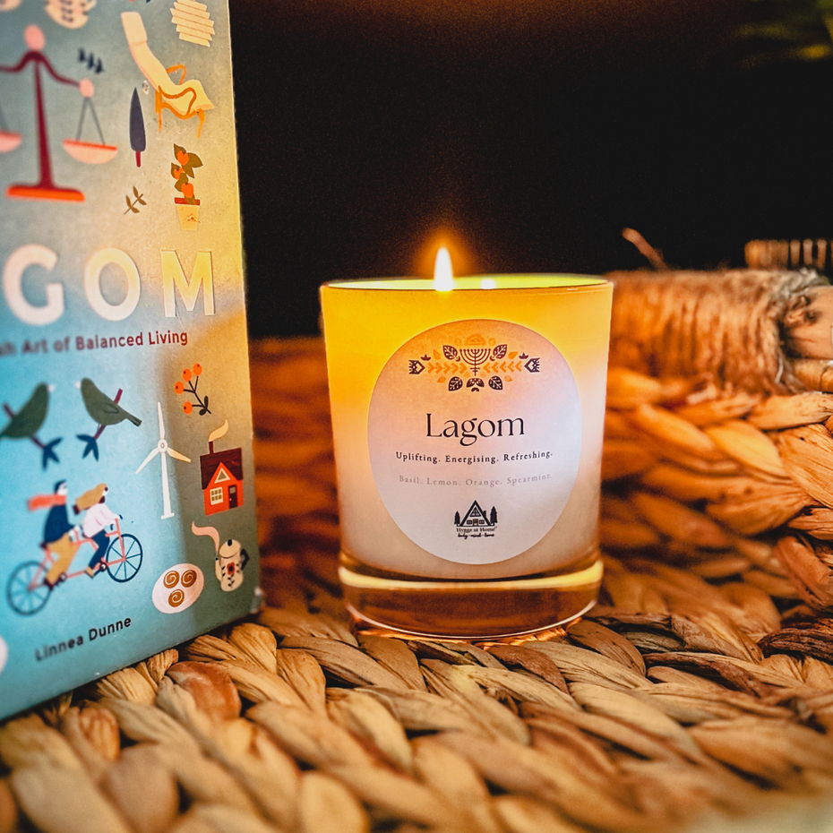Lagom Aromatherapy Candle & Melts: Uplifting Balance