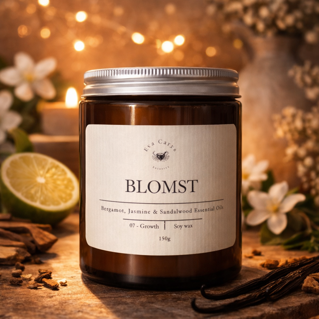 'Blomst' Natural Aromatherapy Candle- Ritual 07 - Growth