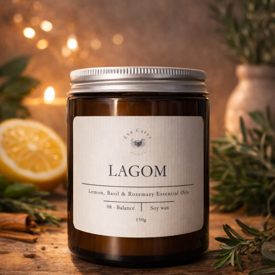 'Lagom' Natural Aromatherapy Candle- Ritual 08 - Balance