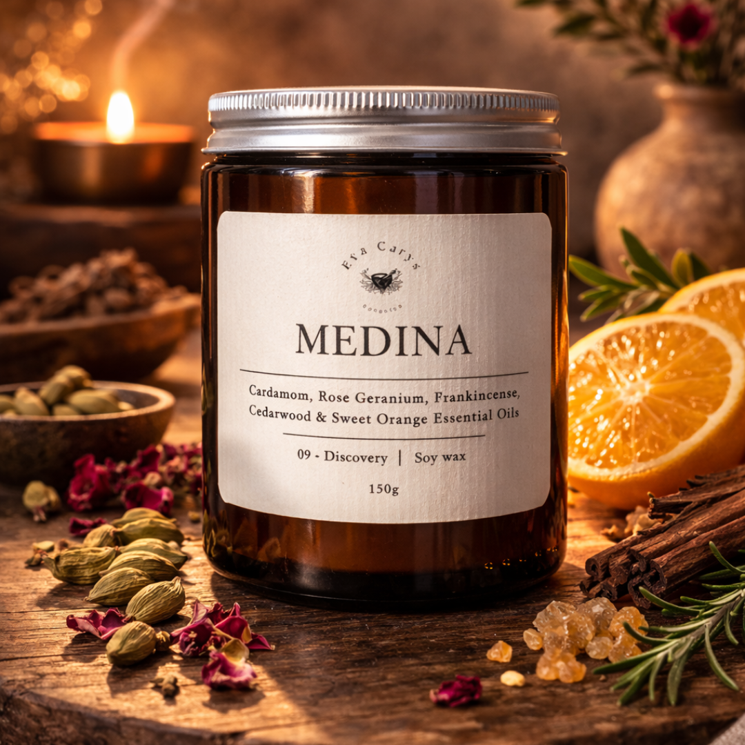'Medina' Natural Aromatherapy Candle- Ritual 09 - Discovery