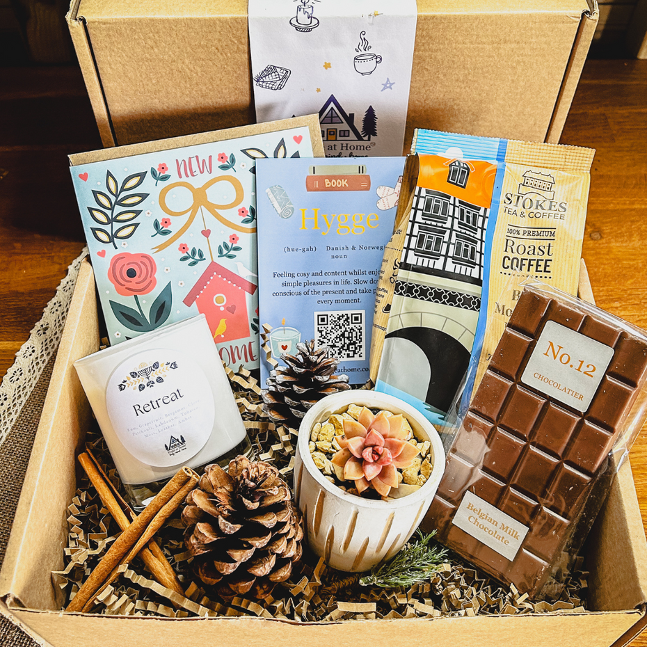 New Home Hygge Gift Box: Thoughtful Housewarming Hamper