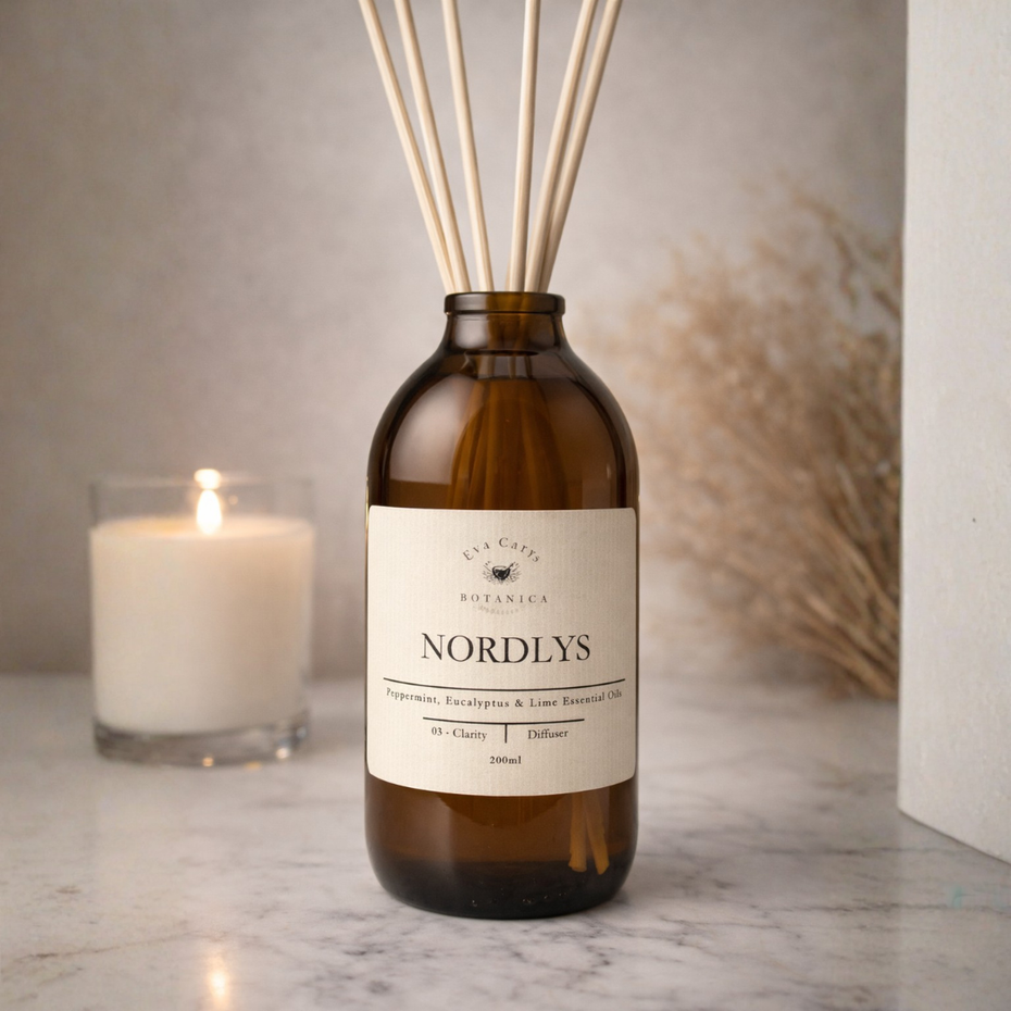 'Nordlys' Natural Aromatherapy Reed Diffuser - Ritual 03 - Clarity