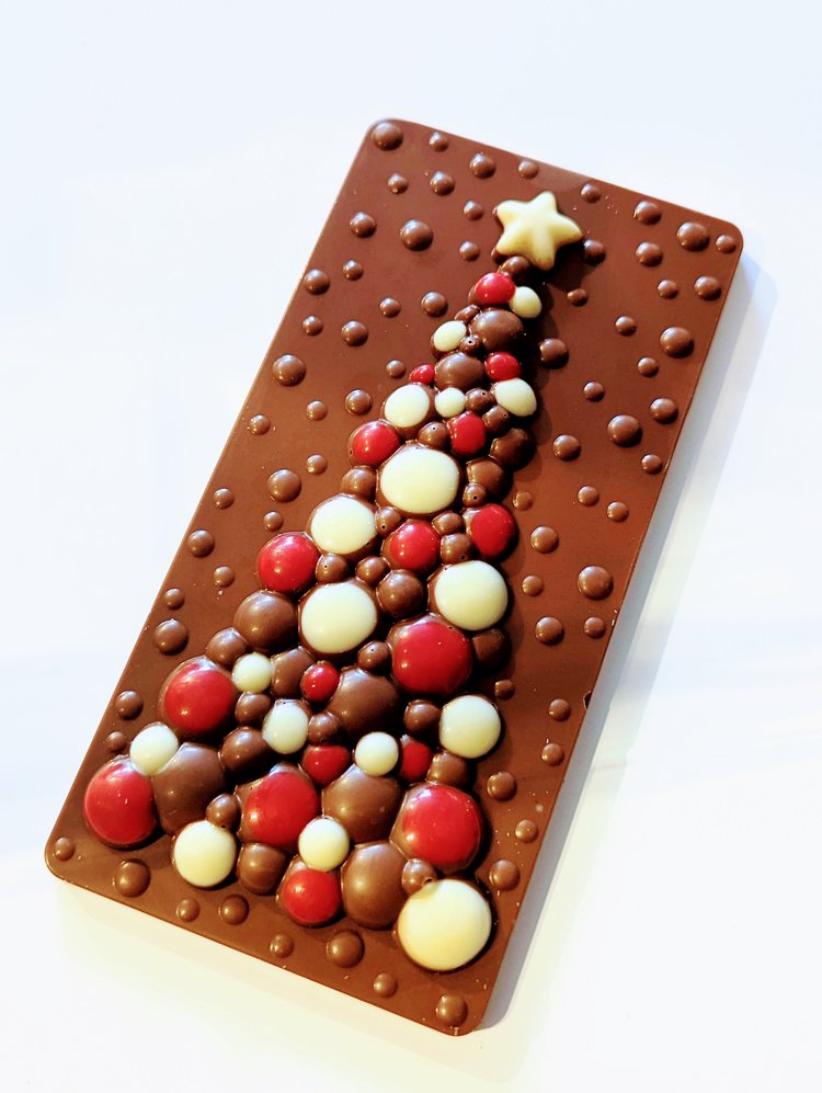 Christmas Tree Bauble Chocolate Bar