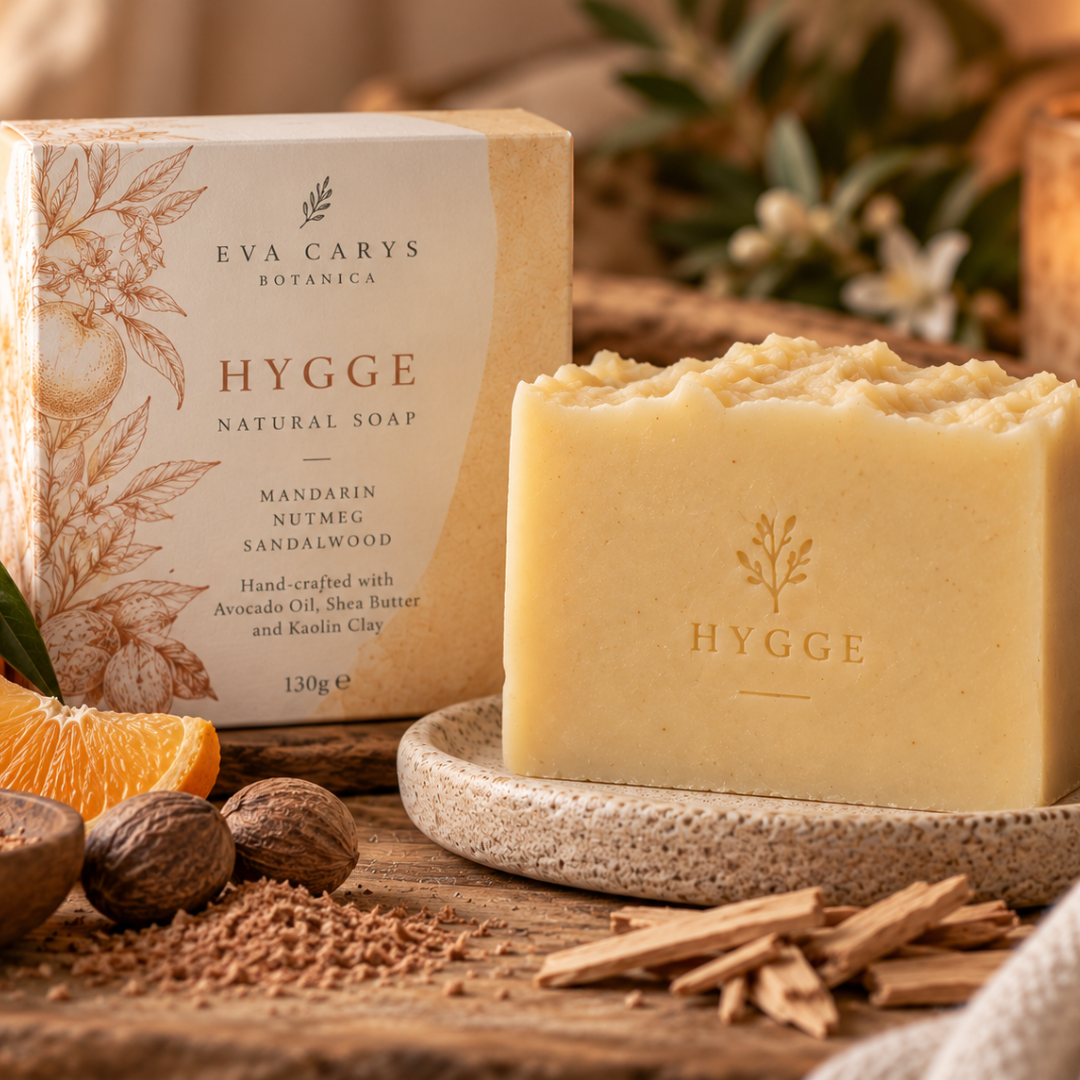 Hygge Natural Soap - Mandarin, Nutmeg & Sandalwood