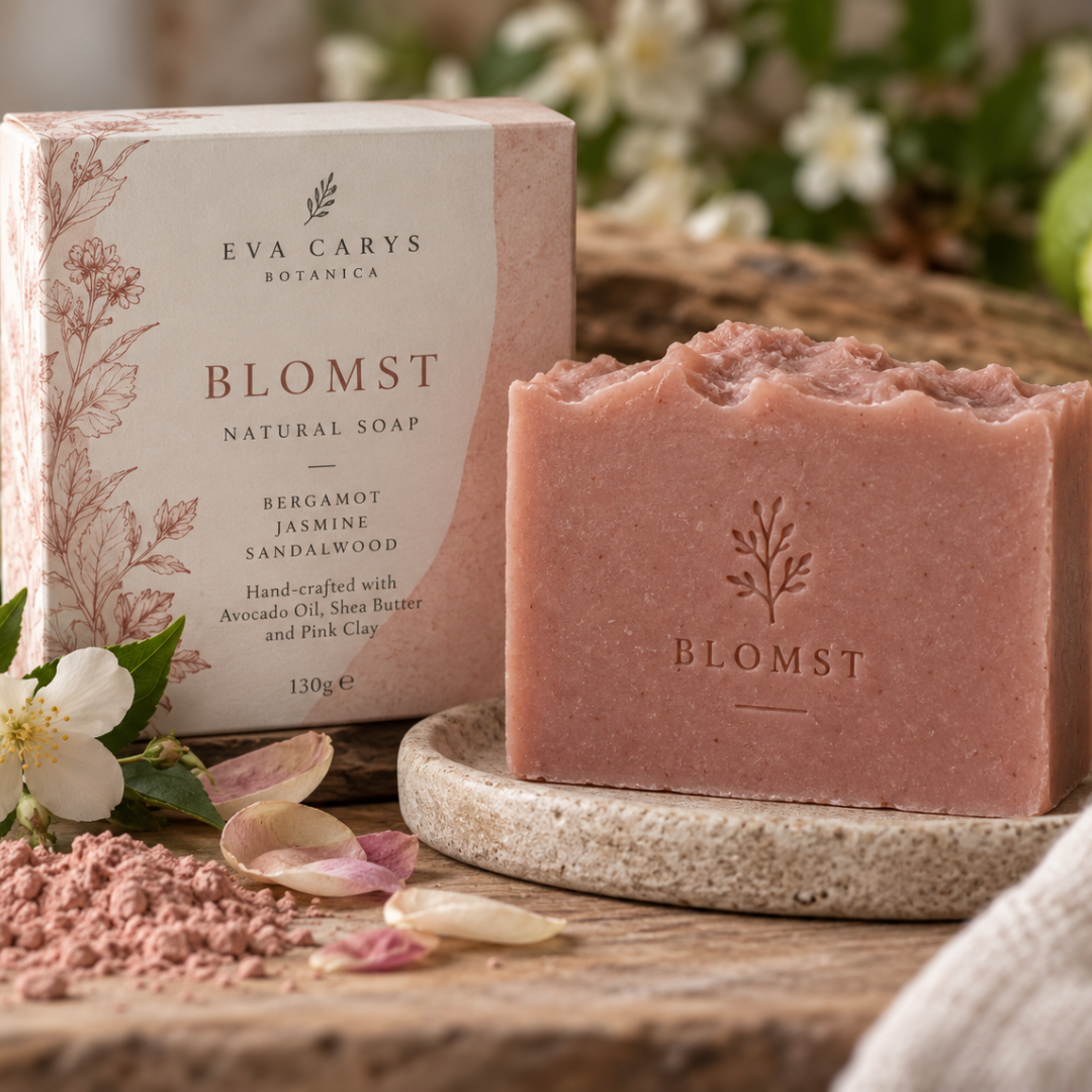 Blomst Natural Soap - Bergamot, Jasmine & Sandalwood