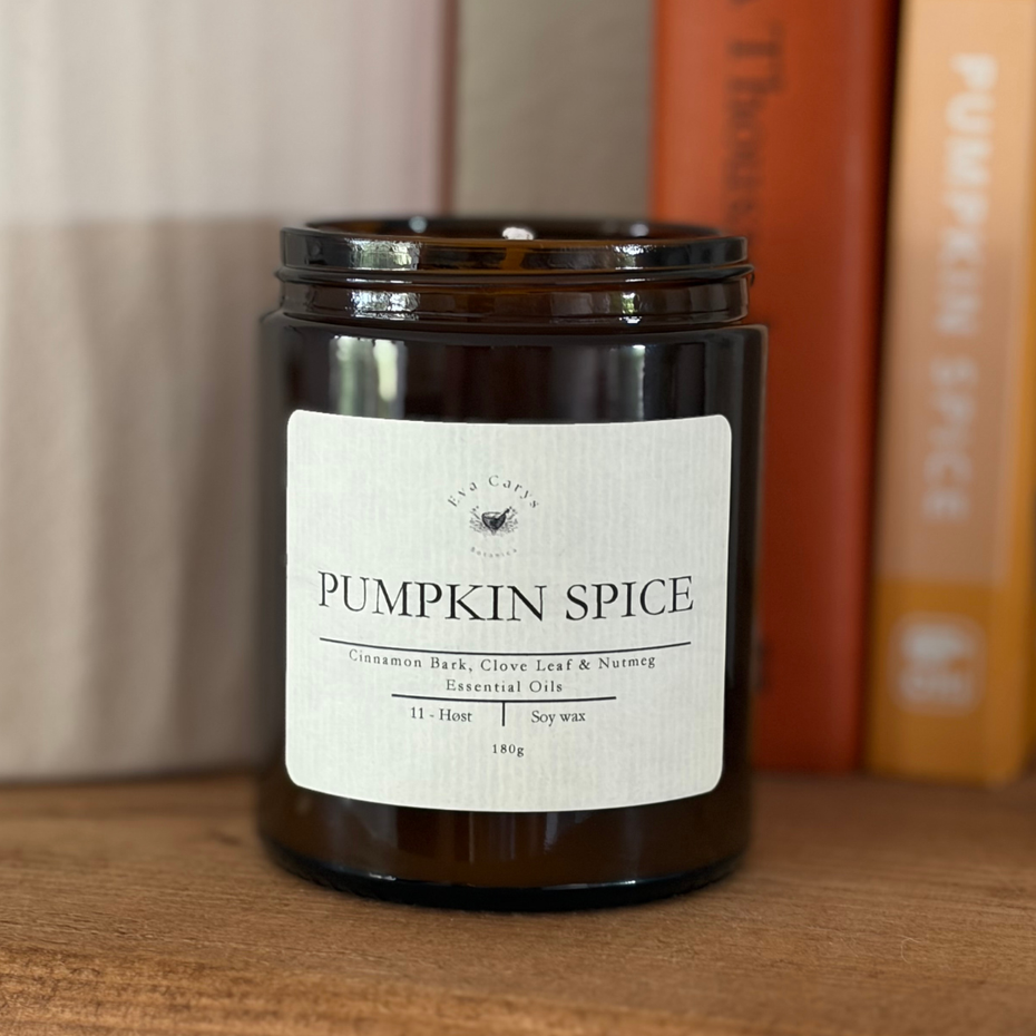 'Pumpkin Spice' Natural Aromatherapy Candle- Ritual 11 - Høst
