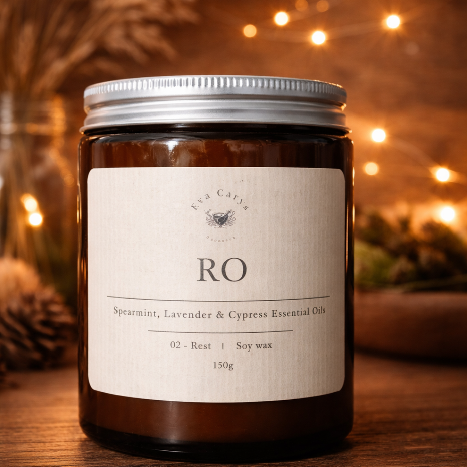 'Ro' Natural Aromatherapy Candle- Ritual 02 - Rest