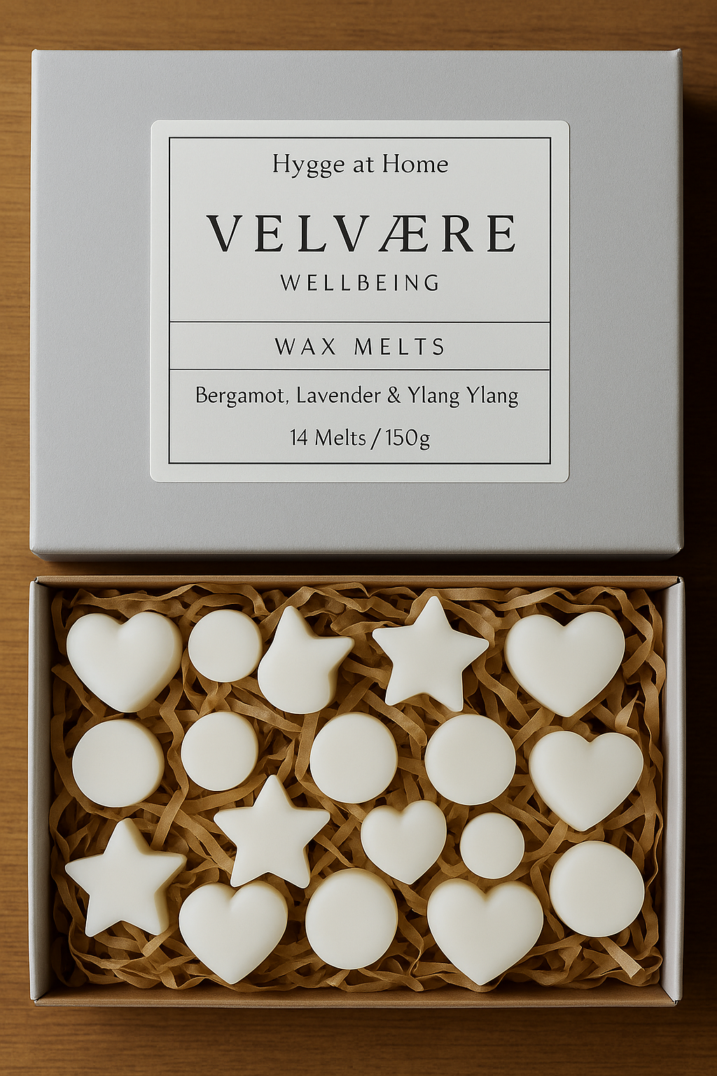 Velvære Wellbeing Wax Melts - Bergamot, Lavender & Ylang Ylang