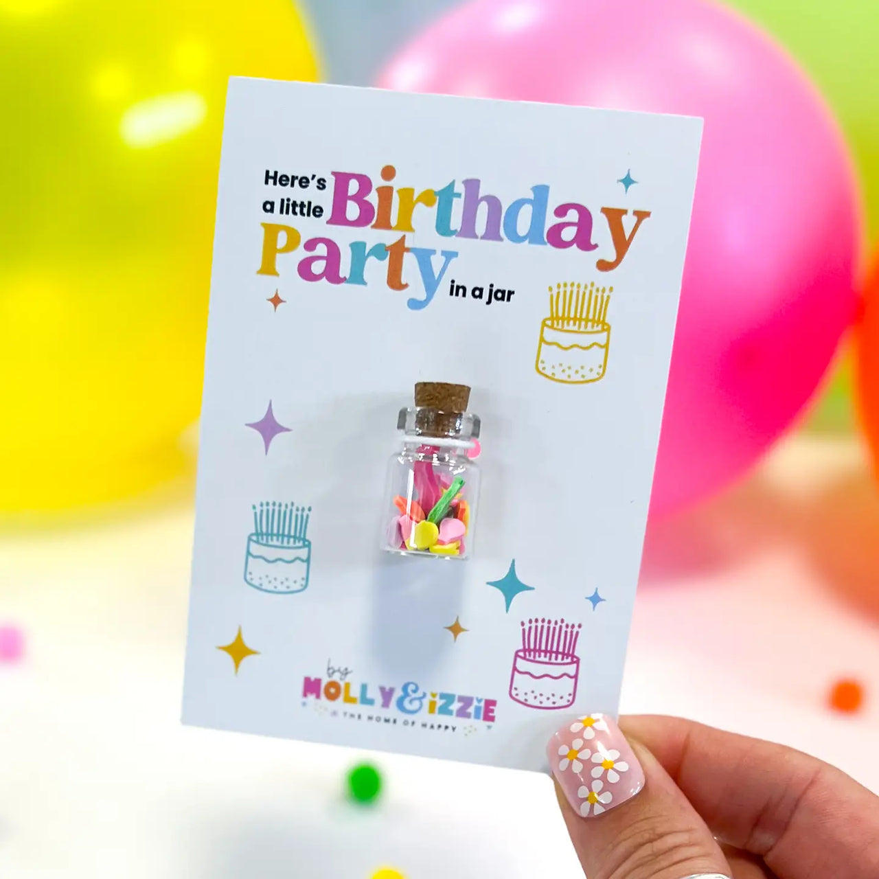 Birthday Party in a Jar by Molly & Izzie