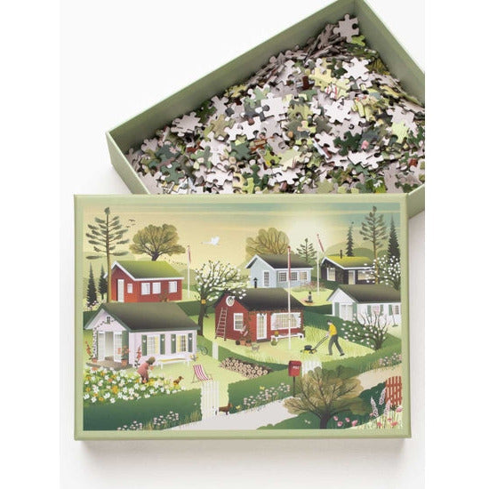 Small Houses 1000 Piece Jigsaw Puzzle