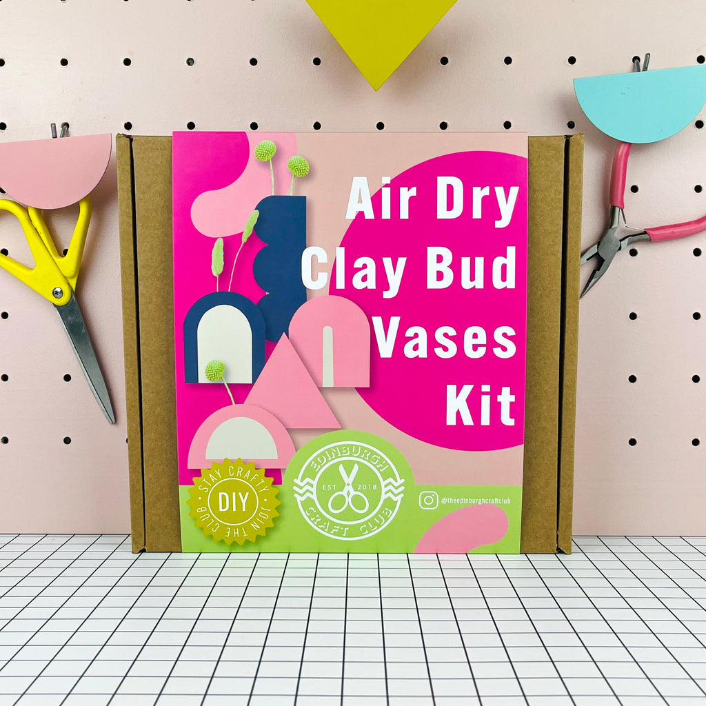 Craft Kit - Air Dry Bud Vase